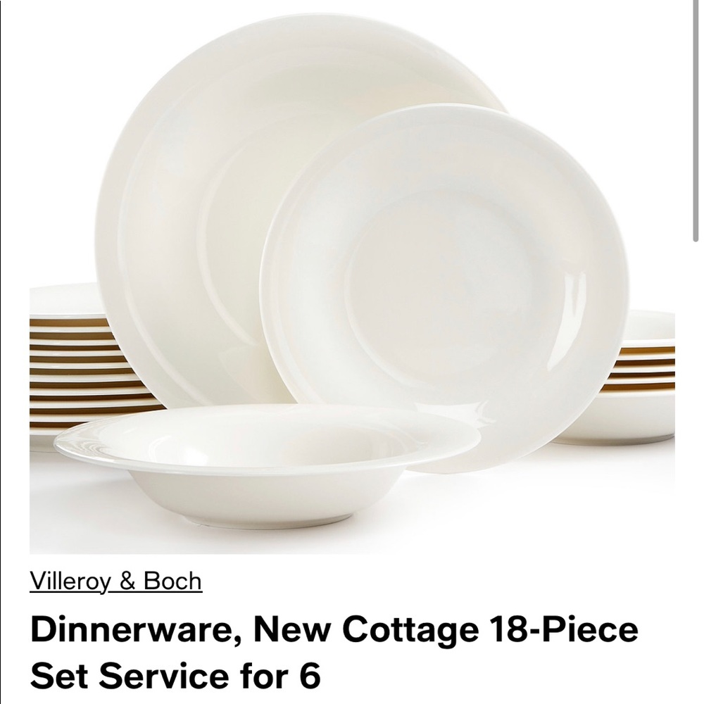 (Moving Sale) Villeroy&Boch New cottage 16 pcs